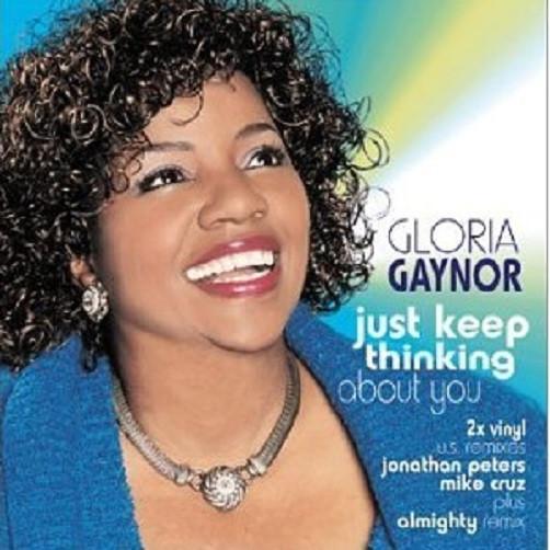 12-дюймовая пластинка GLORIA GAYNOR Just Keep Thinking About You 74321813591 2001 США Танцевальная Электроника Б/у