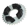 420 32T 50mm Rear Sprocket with Cushion Rubber Wheel Sprocket for SS50 CT70 CL50 CL70 CD50 CD90