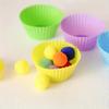78Pcs/Set Kids Color Sorting Toy with 7 Bowls 70 Pompoms Clip Preschool Learning Ball Counting Matching Game Toddlers Boys Girls Educational Toy