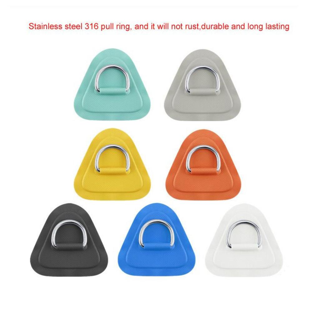 Кольцо D из нержавеющей стали/нашивка с клеем для надувной лодки из ПВХ, плота, лодки, каноэ, каяка, доски для серфинга, SUP, привязки