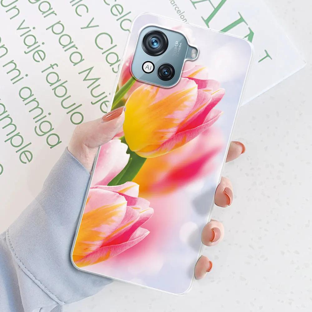 For Blackview Oscal C80 Case 6.5" Marble Transparent Silicone Soft TPU Fundas Phone Case For Blackview Oscal C80 Cover Bumper