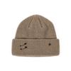 BLACKBLOND BBD Signature Custom Short Beanie (Dark Beige)
