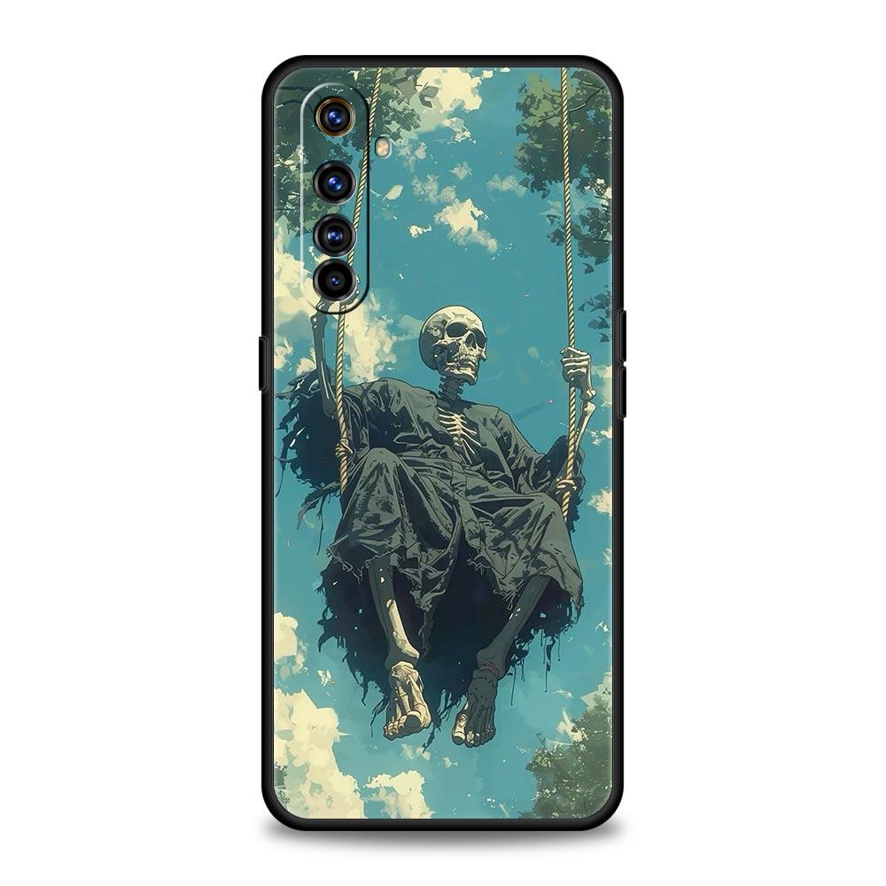 Чехол для телефона с черепом Жнеца для Realme 16 15T 14 13 12 11 10 4G 9 8 5G Pro Plus C21 C25 C35 GT5 GT3 GT2 Neo 2 3 3T 5