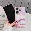 Fashion Marble Soft Silicone Case For Xiaomi Redmi Note 13 Pro 13C Samsung A35 A55 M35 M34 iPhone Huawei Honor 200 Camera Protective Shockproof Cover