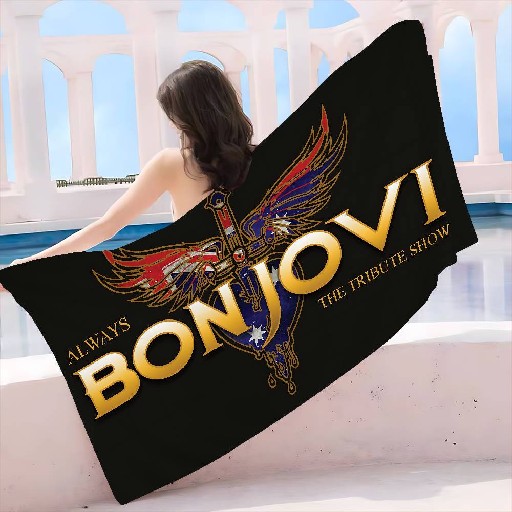 B-BonS J-Jovi Большие пляжные полотенца из микрофибры Быстросохнущее полотенце Песчаные пляжные полотенца Полотенце для бассейна для путешествий Бассейн Йога
