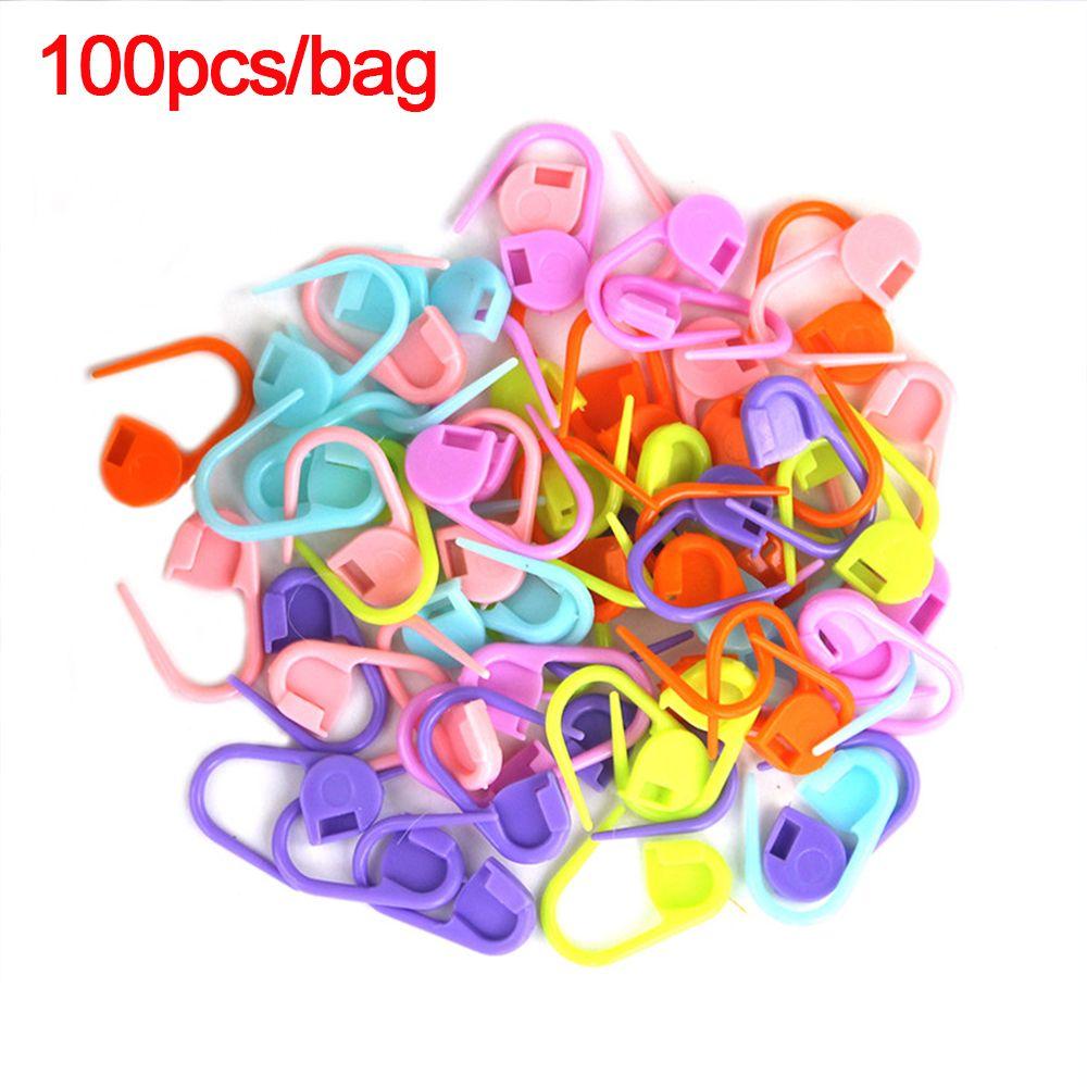 Locking Stitch Markers Craft Knitting Accessories Needle Clip Sewing Supplies Crochet Hook Kits