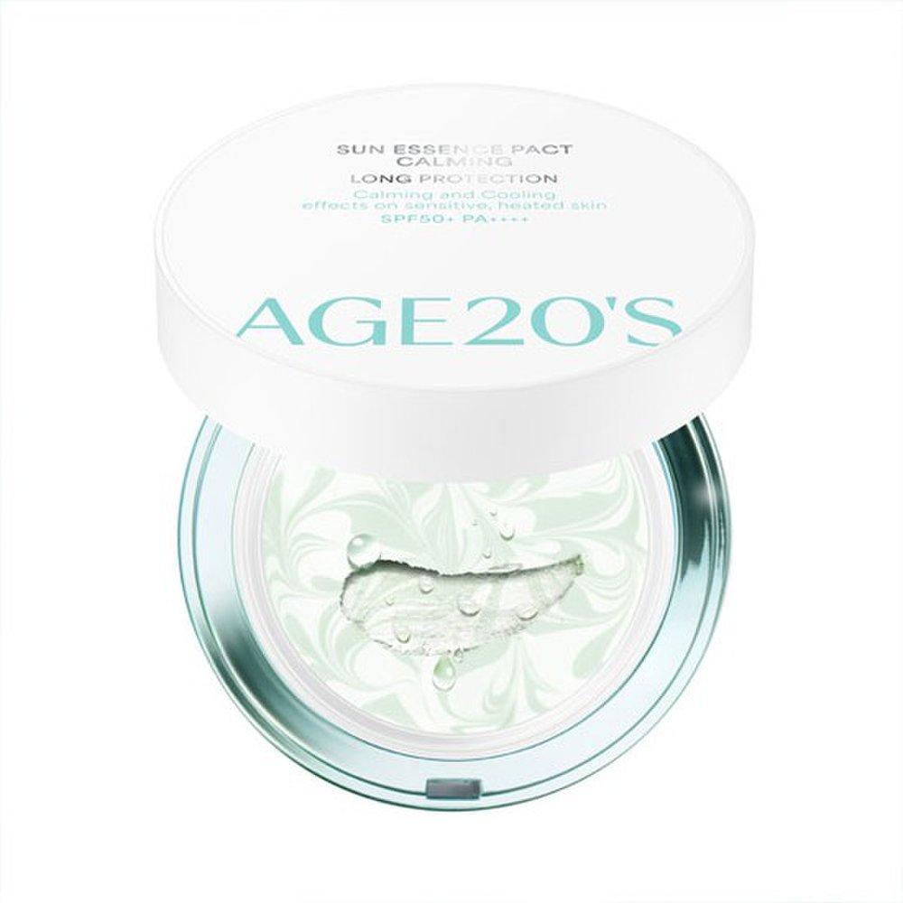 Age 20's X Oh Lolly Day Sun Essence Pact Успокаивающая пудра 12,5 г