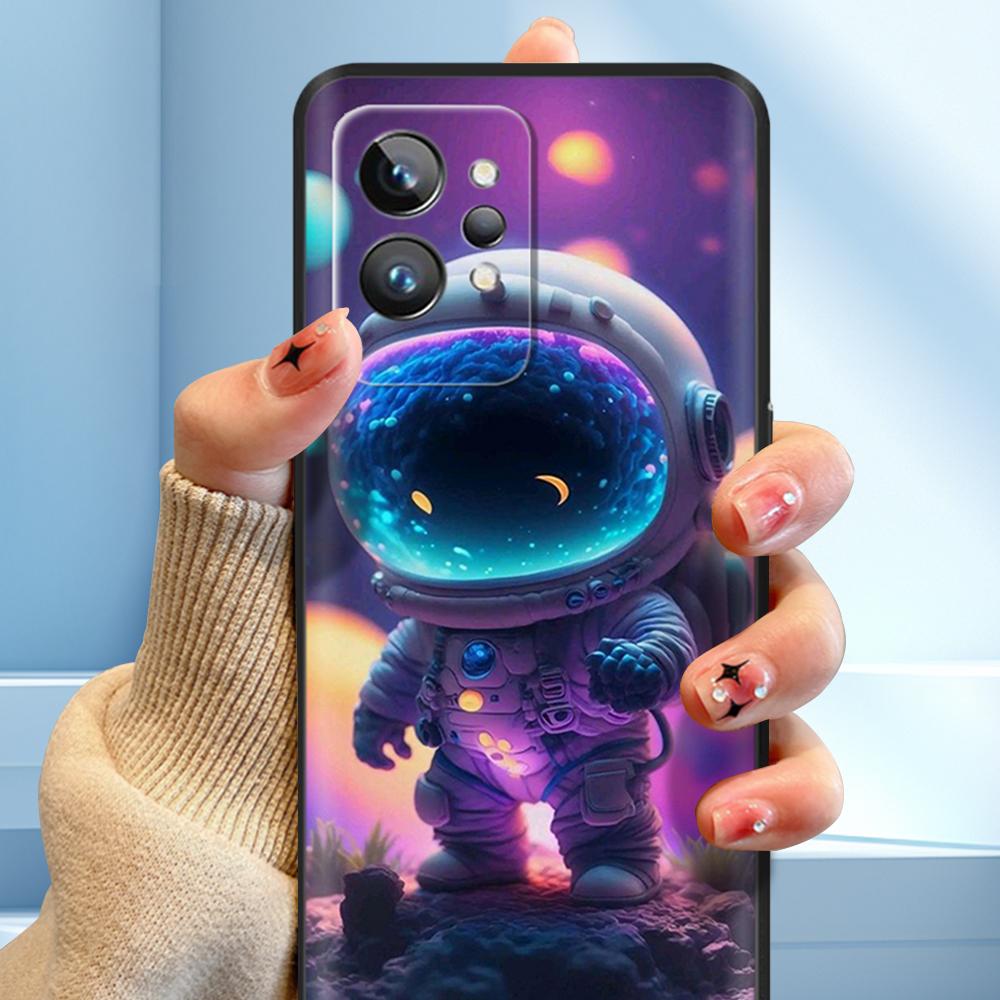 Чехол для Realme GT2 Pro Модный Мягкий ТПУ Расписной Матовый Силиконовый Задняя Крышка Телефона Для Oppo Realme GT 2 Pro Чехлы Для Realme GT2