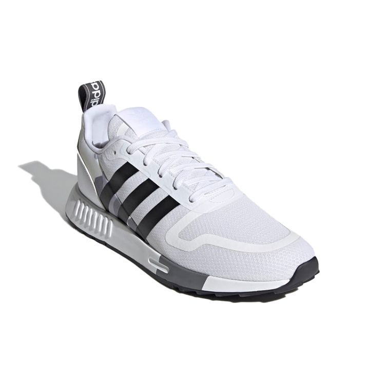 adidas Originals Multix Sports Повседневная Ткань Нескользящие Дышащие Низкие Кроссовки для Марафона Унисекс Белый Черный FZ3444