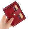 Модный деловой кошелек для монет, удостоверение личности, кредитный чехол, кожаный маленький кошелек, держатель для карт