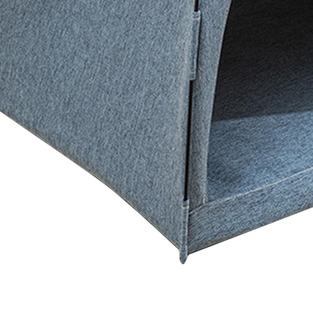 Палатка-кровать для кошки Большое пространство Дышащая Удобная Моющаяся Палатка-домик для питомца кошки собаки Все сезоны Размер S Синий