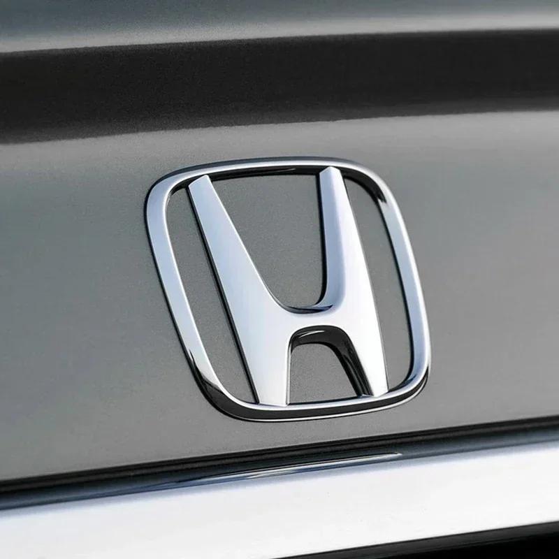 3D ABS Car Emblem Front Head Grill Hood Bonnet Emblem Rear Tail Bumper Trunk Boot Auto Accessories For Honda mugen BRV URV City