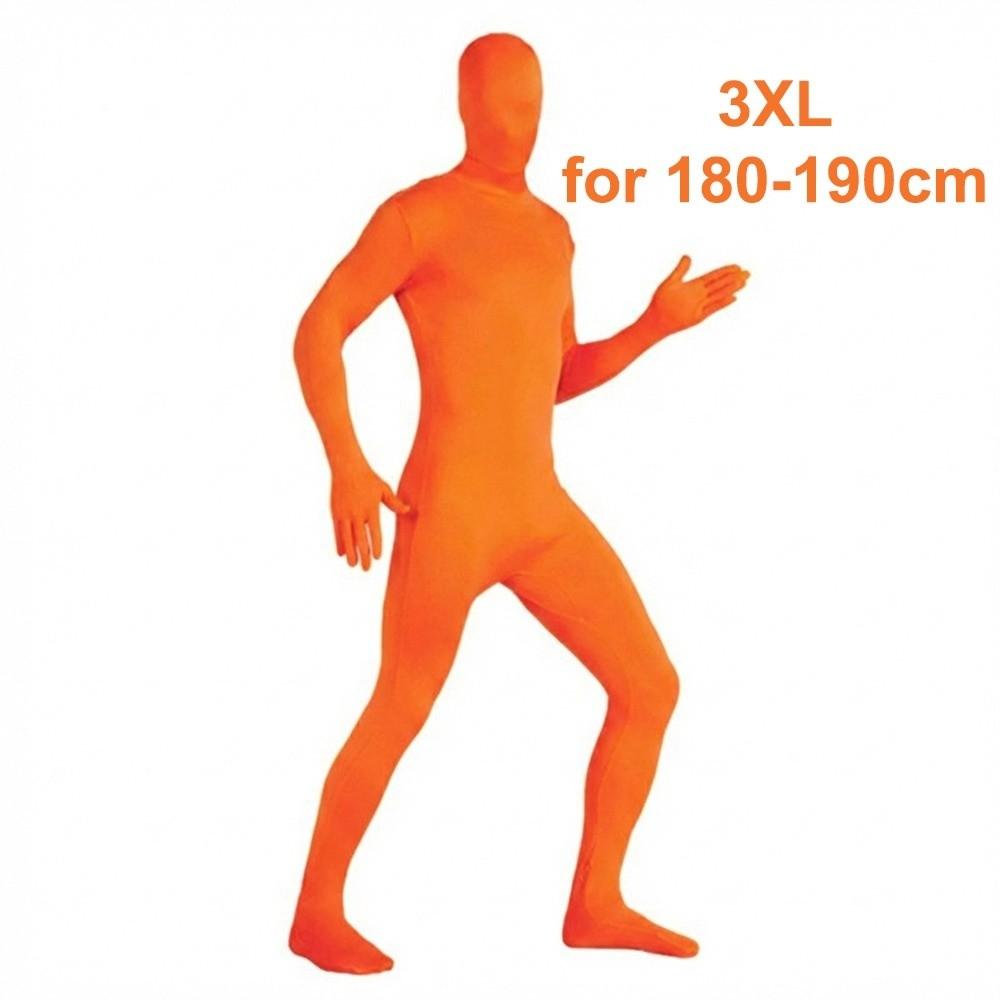 Спандекс Zentai Комбинезон Полный Комбинезон Костюм Модный Невидимый Morph Suit Вечеринка