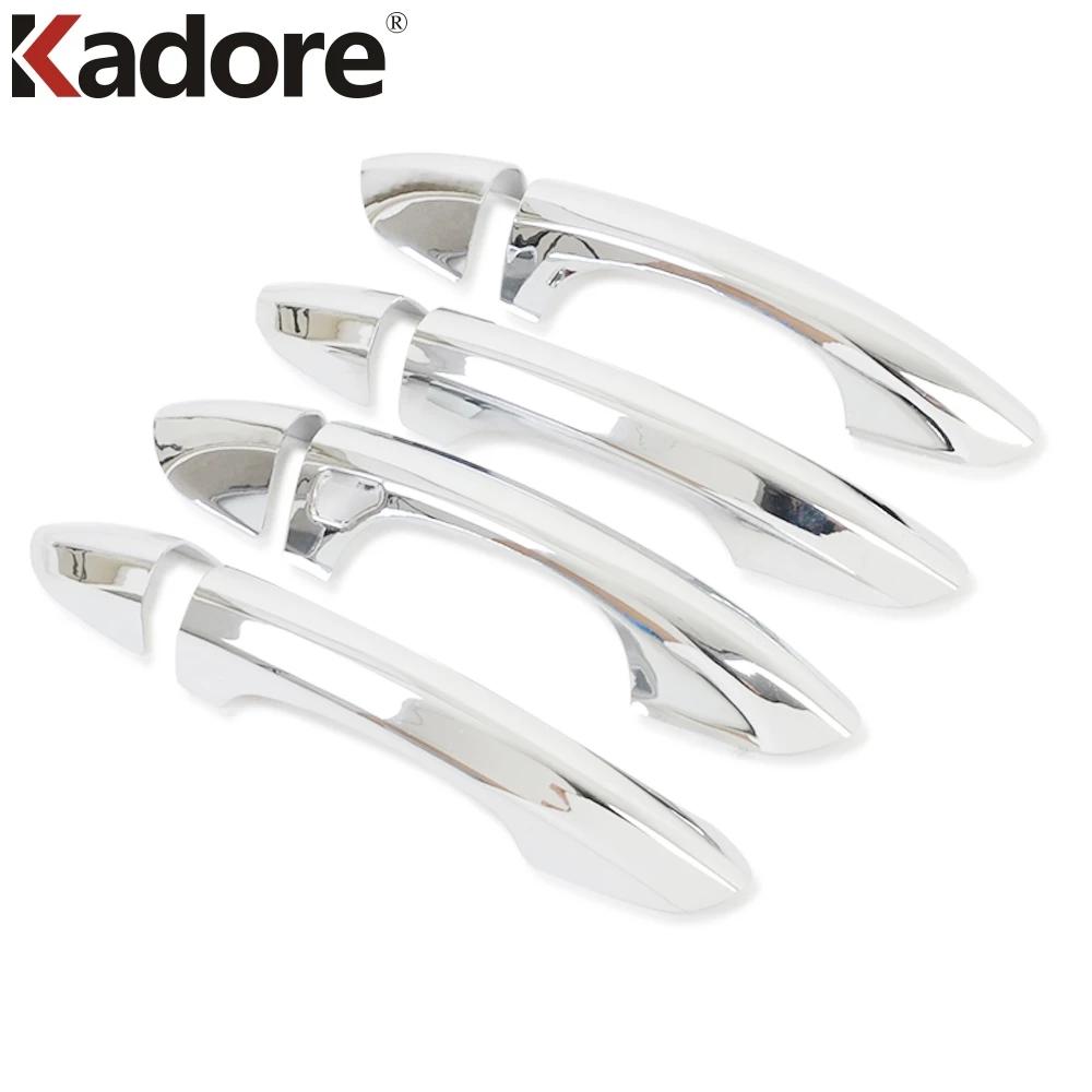 Door Handle Cover Trim For Ford Fusion Contour MONDEO 2013 2014 2015 Chrome Car Side Handles Catch Cap Overlay Accessories
