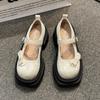 Модные Милые Туфли Лолита с Бантом Женские Туфли на Высоком Каблуке Мэри Джейн Новые Роскошные с Принтом Платье Туфли-Лодочки Студенческие Лоферы в Британском Стиле