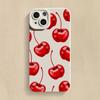 Cute Cherry Bow Phone Case For  Mi 14 13 12T 13T 11T Pro 11 Lite 5G NE Poco F3 F5 X5 X3 Pro Shockproof Soft Silicone Cover