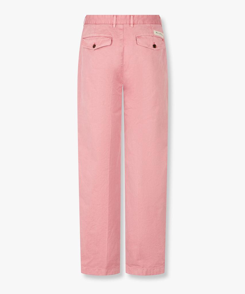 MAN ON THE BOON Washed Cotton Chino Pants_Pink 4716104006
