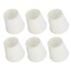 6PCS Clip On Design Lampshade 5.5 inch Height Chandelier Lamp Shades Small Lamp Shades  Indoor Lamp