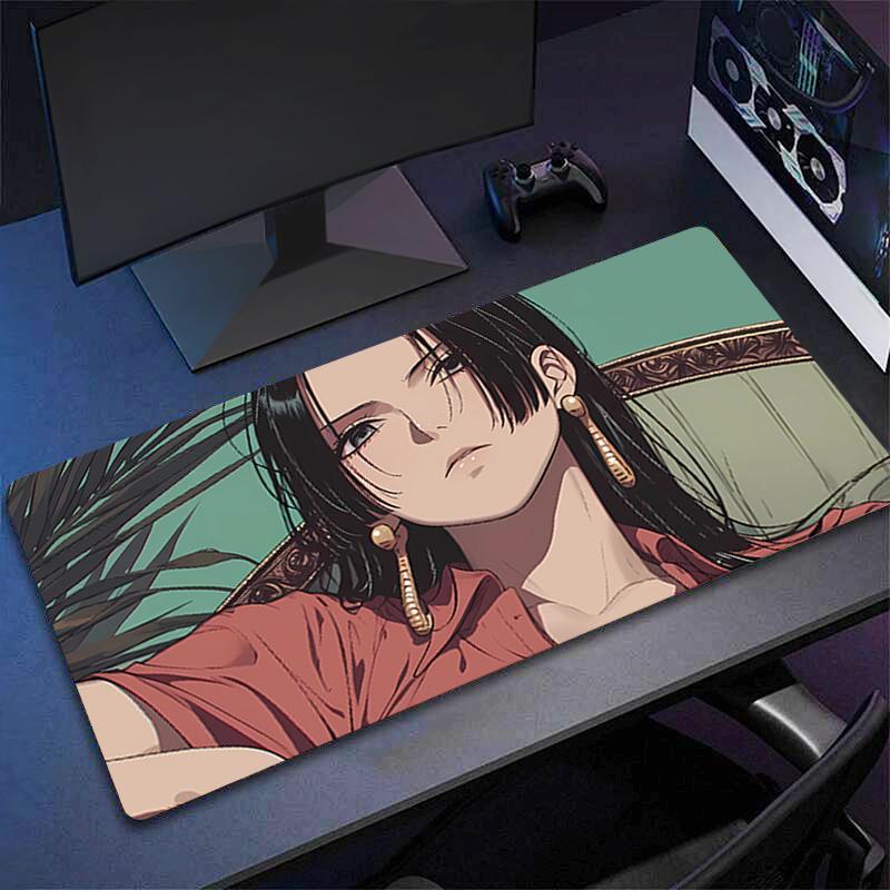 Mouse Pad One Piece Anime Kawaii Gaming Accessories PC Computer Keyboard Gamer Durable Desk Mat Alfombrilla Xxl Mousepad