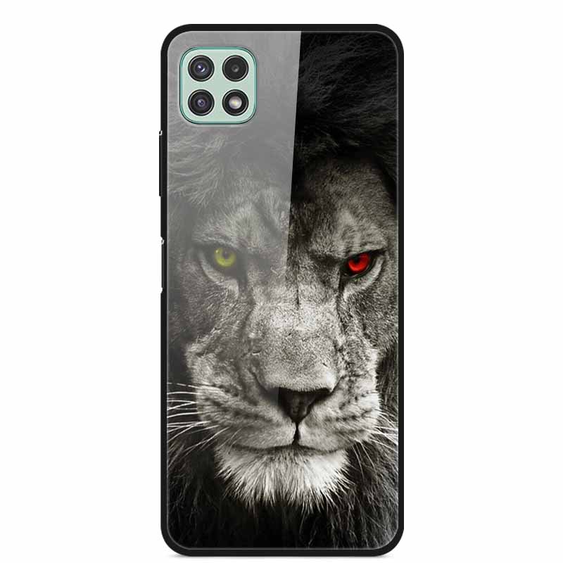 For Samsung Galaxy Wide5 Case Tempered Glass Hard PC Phone Back Cover for Galaxy Wide 5 Bumpers Cases Shell Coque 6.6'' SM-E426S