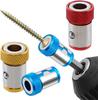 5 Pcs Magnetic Screw Rings Magnetized Ring Screwdriver Bits For 1/4 Inch 6.35MM Screwdriver Bits Electric Screwdriver Bits