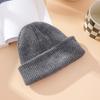 Winter Out Warm Melon Fur Hat, Knitted Hat Women, Knitted Hat Men's Solid Color Versatile Couple Pullover Hat