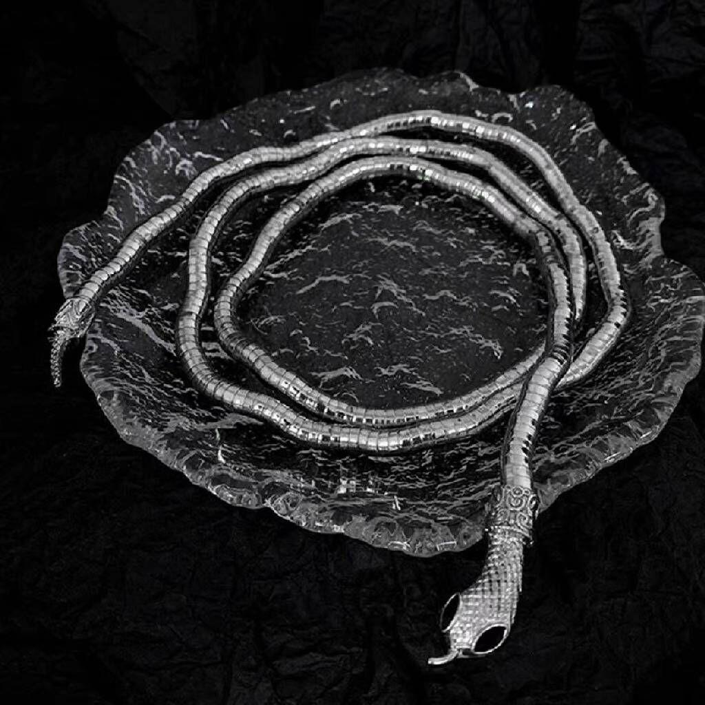 Ожерелье-воротник в форме змеи в европейском и американском стиле для женщин