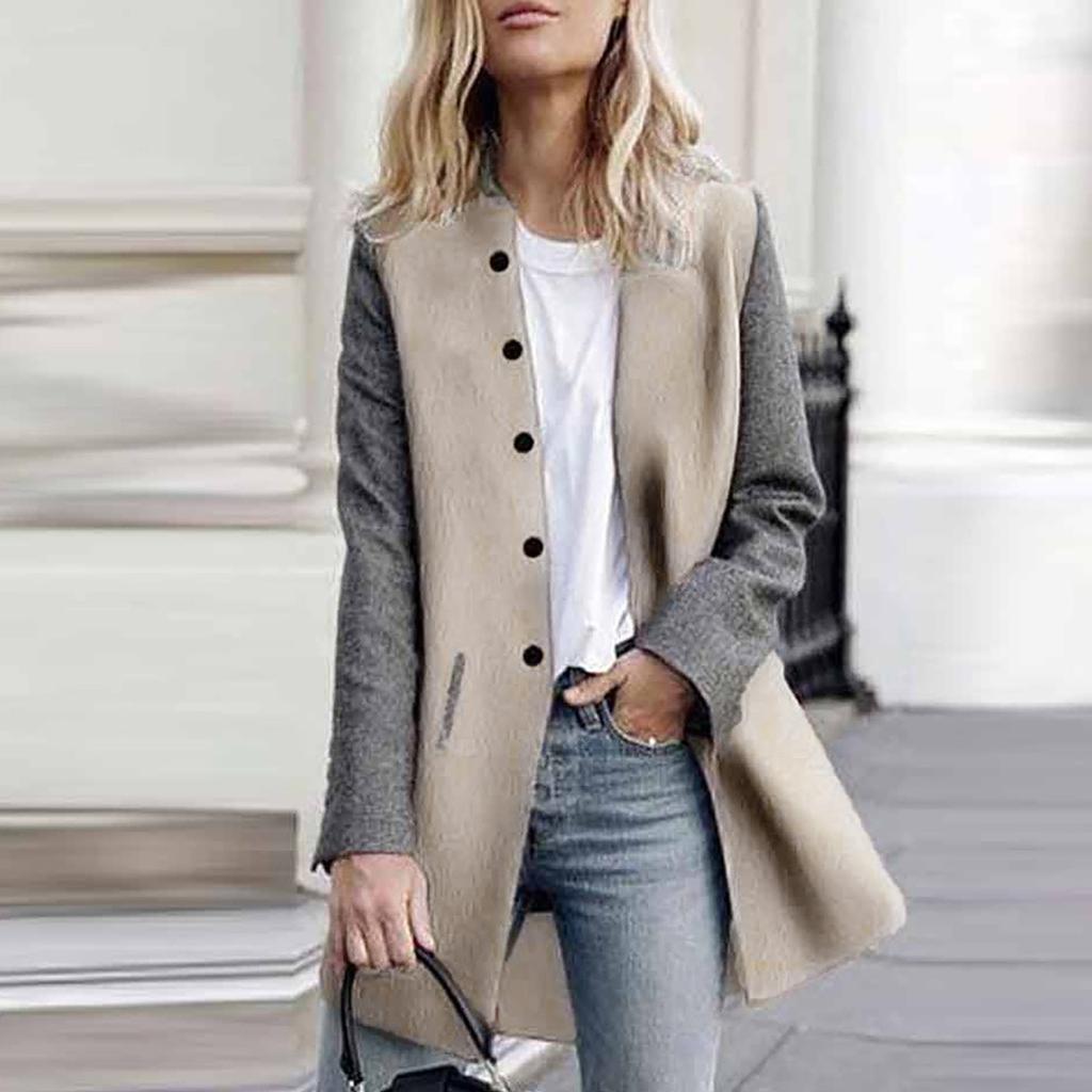 Женская повседневная куртка-кардиган с длинным рукавом, женское пальто, джемпер, тонкое пальто