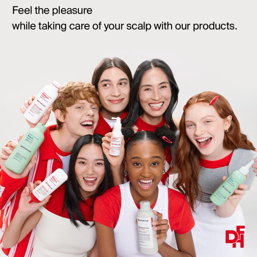 DR.FORHAIR Folligen Original Shampoo 500ml Scalp Care Shampoo for Hair Strengthening and Cleansing