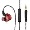 Горячий! X2 Проводная гарнитура Наушники-вкладыши с монитором Hi-Fi Сабвуфер Мобильный телефон Музыка Наушники Для Спорта