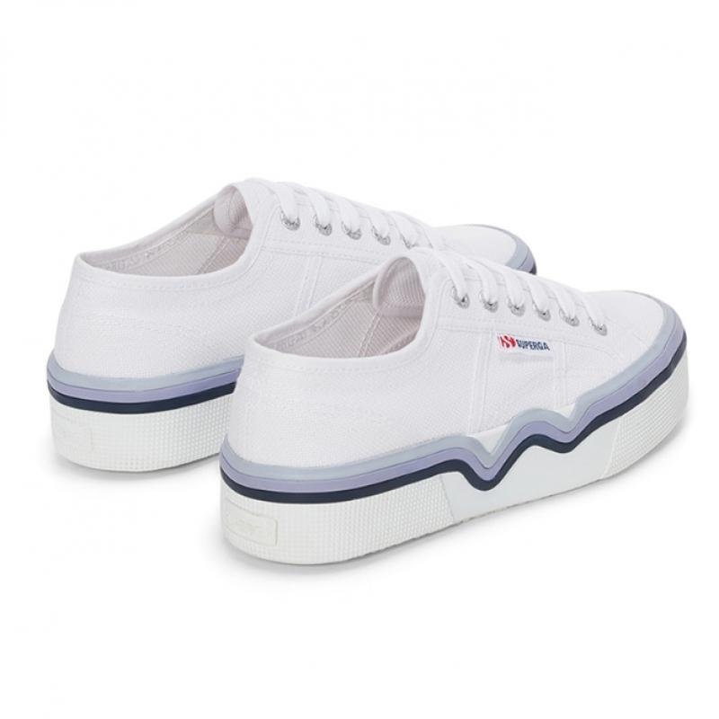 Superga S4128swatq Superga 2740 Liquophy Strips White