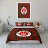 FC St. Pauli Logo Design Set Bedding Duvet Cover Set Duvet Cover Pillowcases  (1*Duvet Cover 2*Pillowcases, without duvet insert)