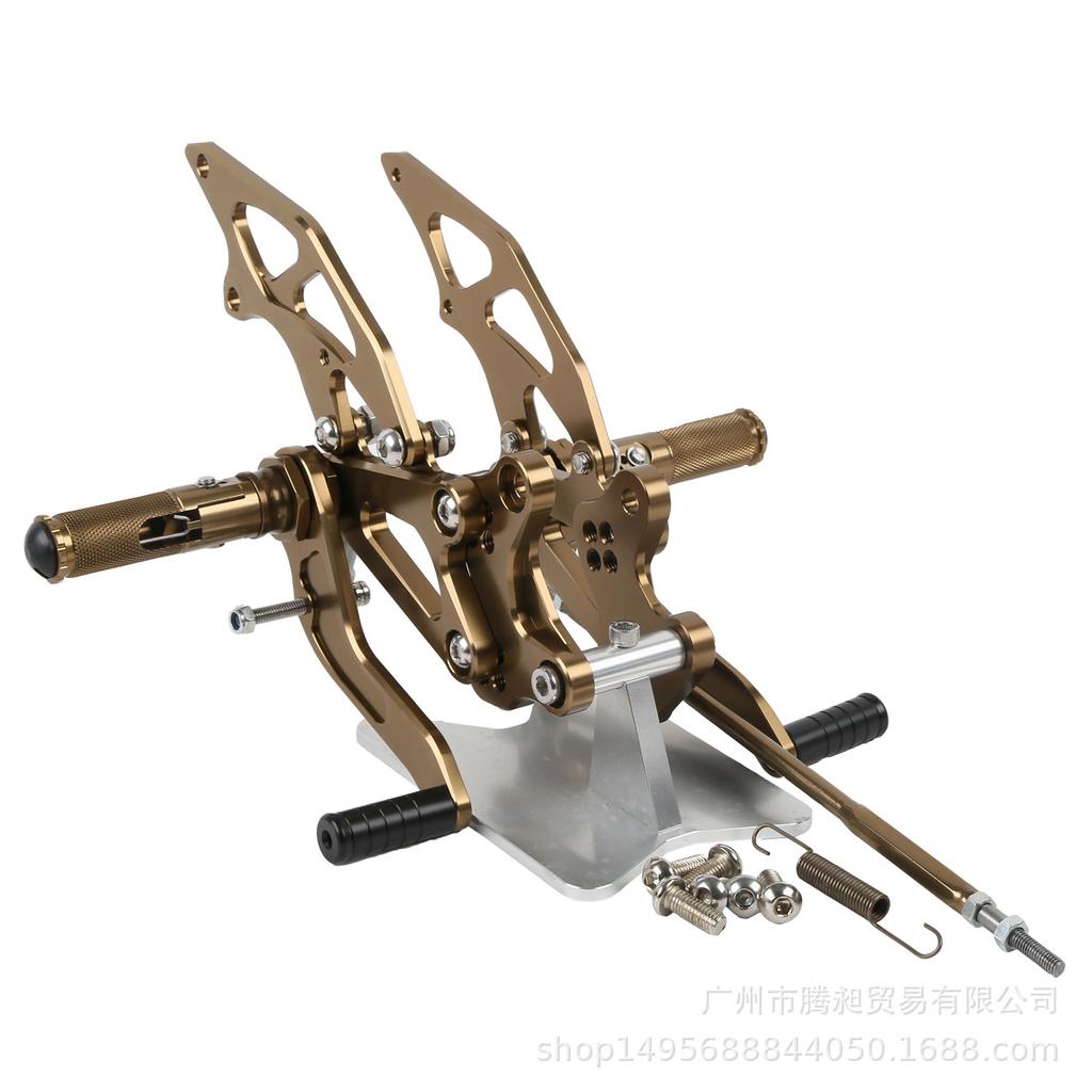 Совместимо с Kawasaki EX250 Ninja 250R 2008-2012 CNC Мотоциклетная Передняя Подножка Треугольный Кронштейн