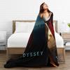 The Odysseys   Blanket Cover  Flannel Throw Blankets Airplane Travel Personalised Lightweight Bedspreads,