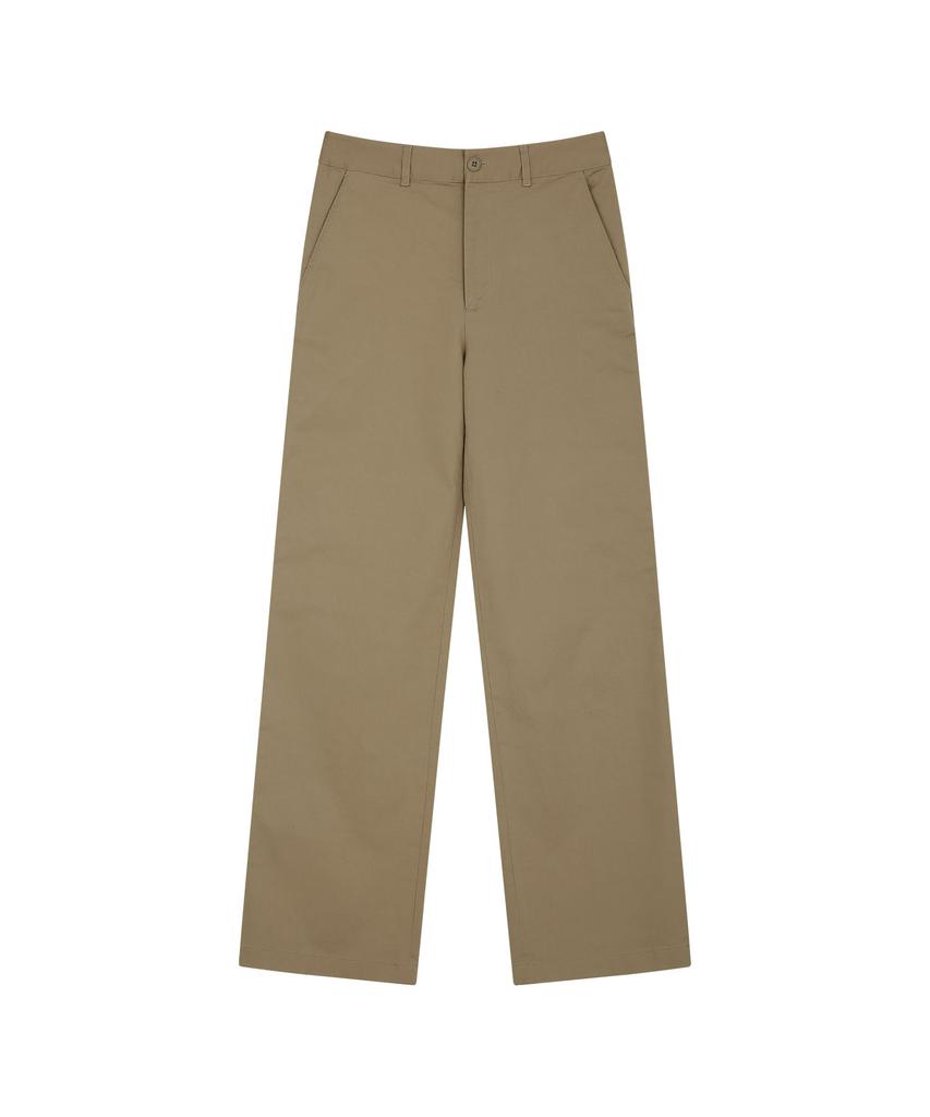 VIS A VIS New Wide Leg Pants (Beige)