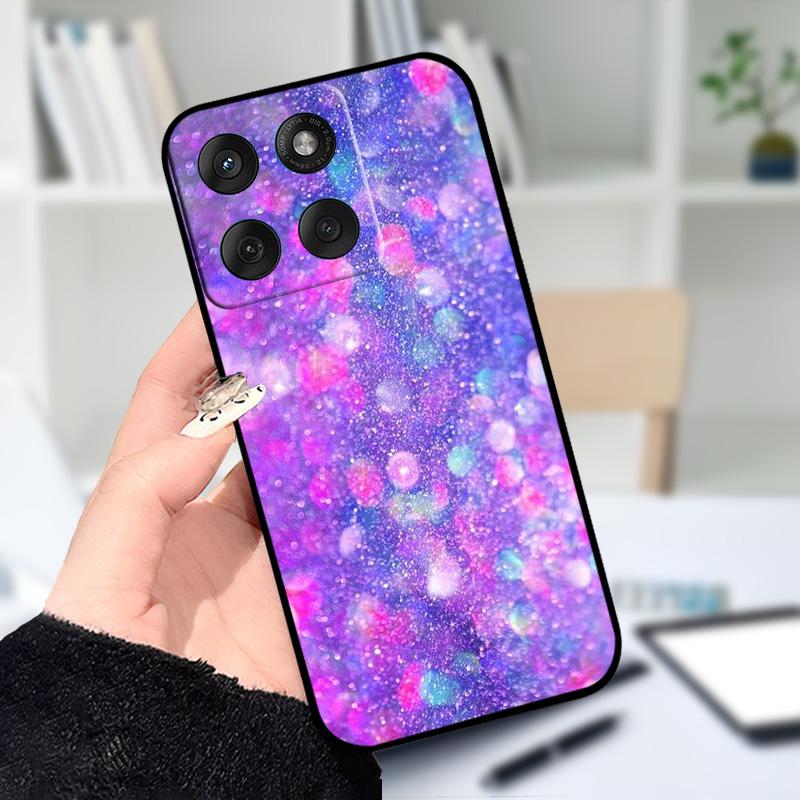 Для Motorola Edge 60 Fusion Мягкий чехол XT2503-4 Милый мультяшный силиконовый TPU чехол для телефона Для Moto Edge 60Fusion 5G Защитный Fundas