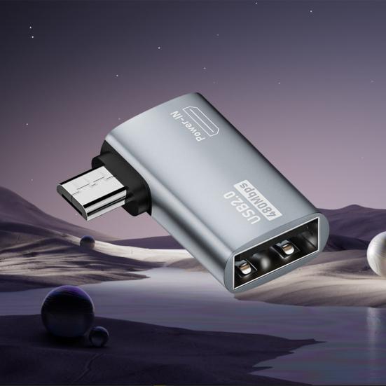 Micro USB-штекер USB-разъем-мама Адаптер OTG Play Plug и задержка без высокой скорости