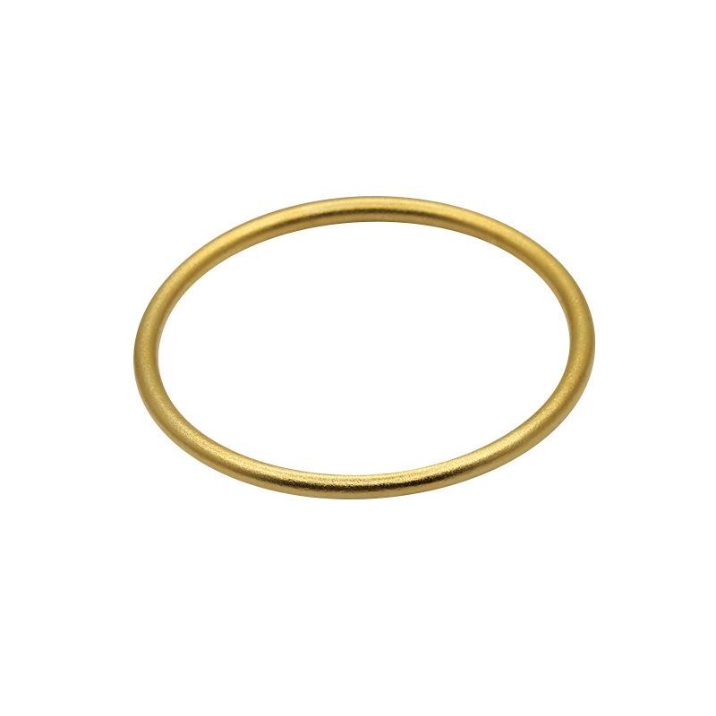 Свадебный подарок Древний стиль Имитация золота Браслет-манжета Унисекс Песочный золотой Однотонная лента Браслет В стиле интернет-знаменитости