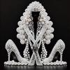5D DIY Partial Special Shaped Drill Diamond Painting Kit Elegant Lady Decoration Home Decoration Gift