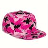 Камуфляжная Розовая Бейсболка - Регулируемая Snapback, Дышащий Полиэстер, Идеально Для Бега и Активного Отдыха, Гольф Кепка, Спорт F