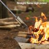 Outdoor Weed Torch with Detachable Long Arm Adjustable Flame Control Valve Weeding Blow Torch Flame Thrower Camping Propane Weed Burner