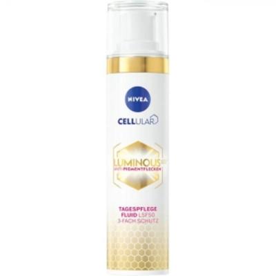 Немецкий дневной флюид Nivea Cellular Luminous 630 против пигментации 40 мл