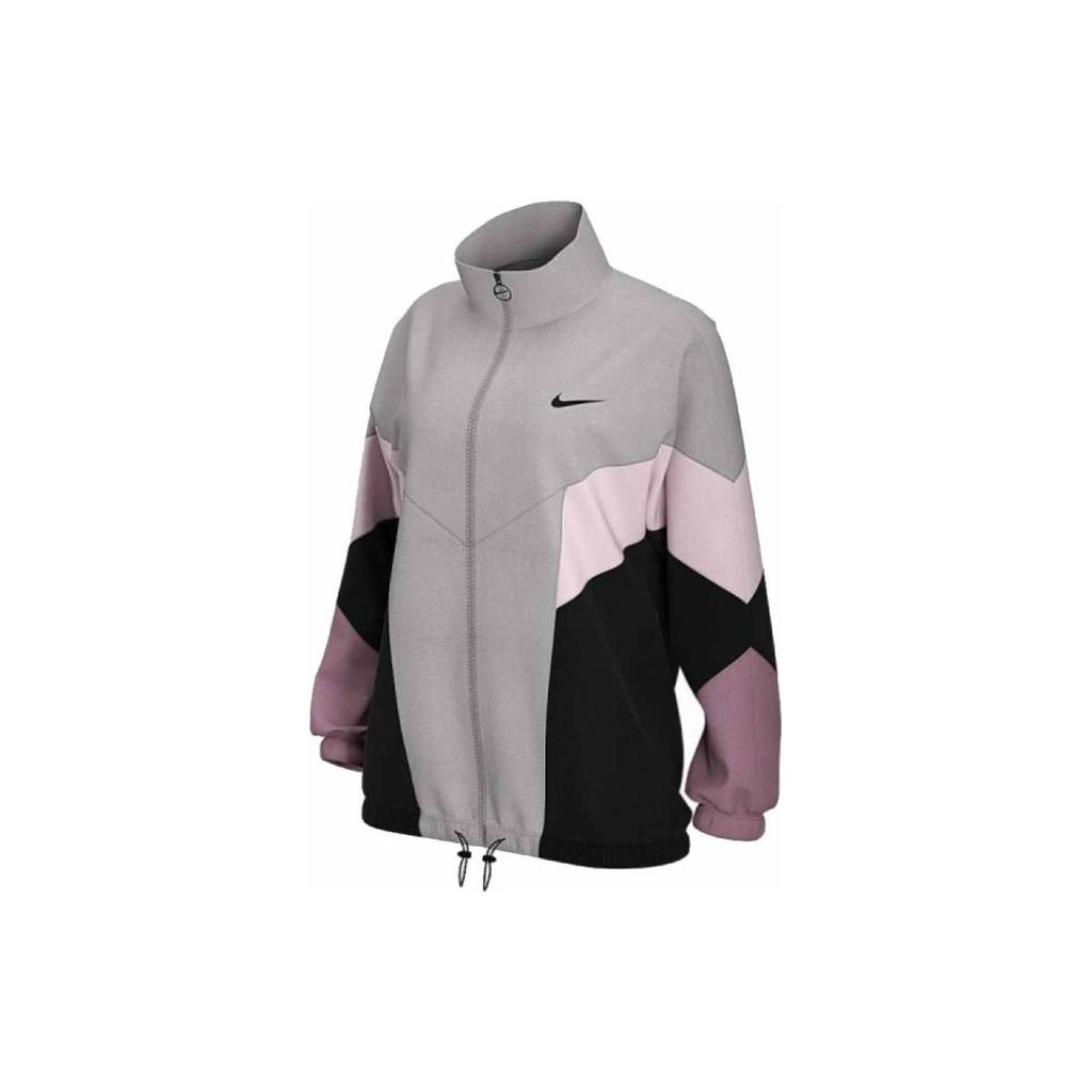 Nike Винтажная спортивная куртка на молнии, мужские куртки, серая CN6918-059