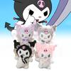 Adorable Cute Sanrio Lolita Kuromi Plush Toy Doll Soft Bag Charm Keychain