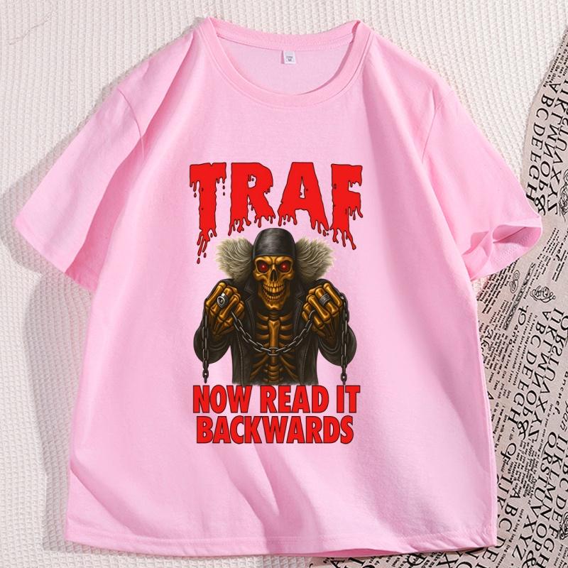 Funny Backwards Humor T Shirt Casual Round Neck Cotton Short Sleeve Joke TShirt Loose Streetwear Comfortable High Quality Tops