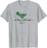 Saint Patricks Martini Cocktail Lucky Tiny Bit Irish Unisex T-Shirt