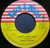 7-дюймовая пластинка BARRY BROWN Love Love Love NONE Черная Белая 1981 Ямайка Регги Ска Даб Б/у