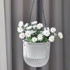 Plastic Flower Pot Hanging Basket Hanging Pot Colorful Vase  Garden