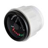52MM Rudder Angle Indicator with 8 colors backlight Waterproof Rudder Position Gauge with Sensor 0-190ohm for Boat Yacht Marine