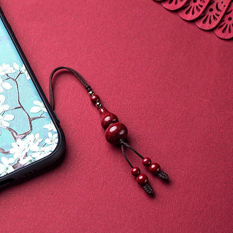 Украшение своими руками ручной работы китайская тыква-киноварь брелок для сумок мобильных телефонов унисекс кулон подарок